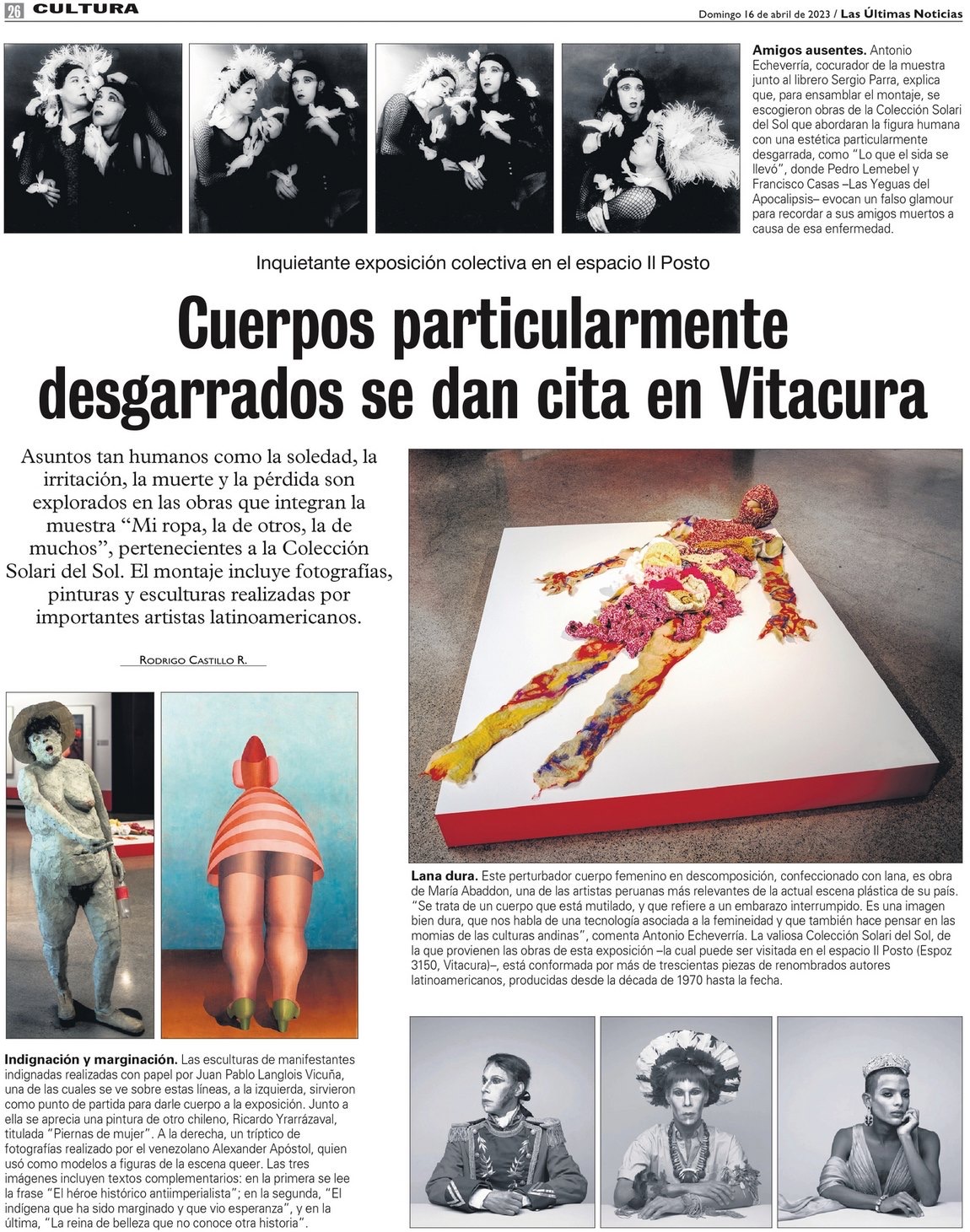 Prensa Mi ropa, la de otros, la de muchos